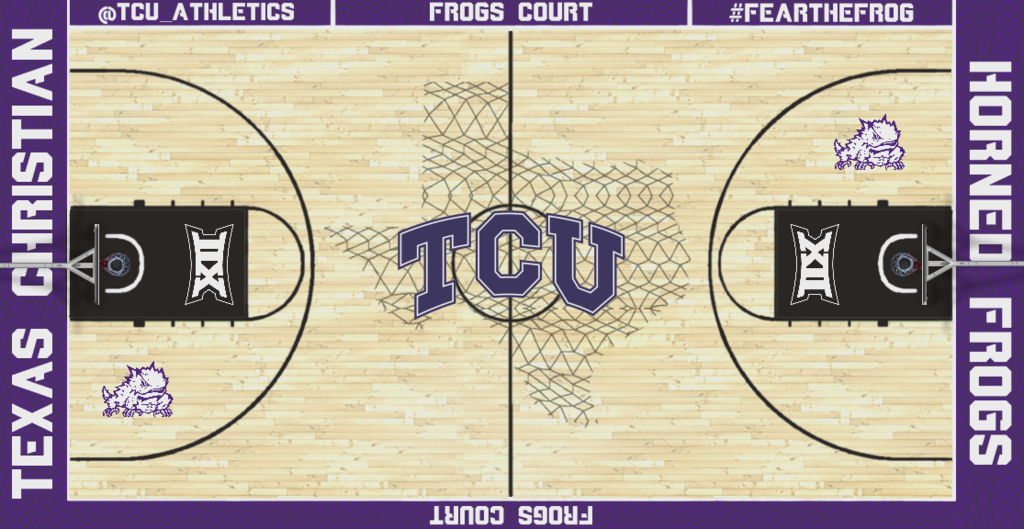 Design TCU's Basketball Court Page 2 Sports Logo News Chris Creamer's Sports Logos